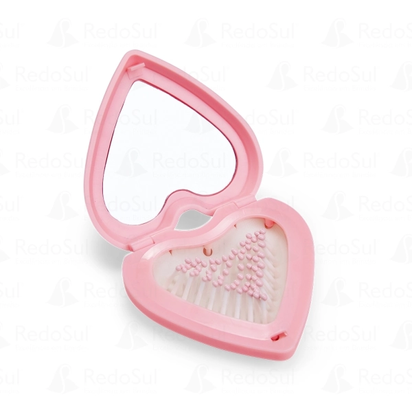 Escova com Espelho Personalizada Escova com Espelho Personalizada